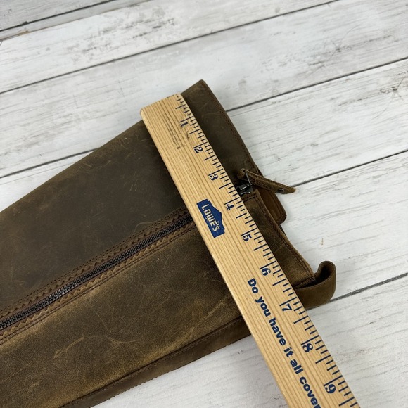 TEVA Ellery Tall Waterproof Riding Boots Women's Size 7 Bison‎ Brown Full Zip - Picture 11 of 11